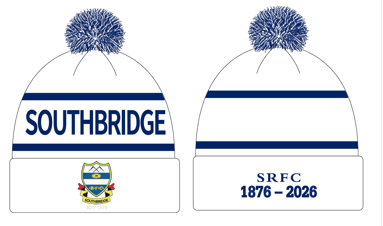 SRFC 150th Beanie - White