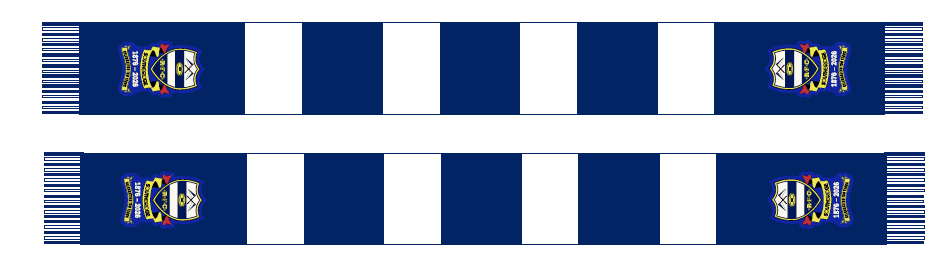 SRFC 150th Scarf - Blue